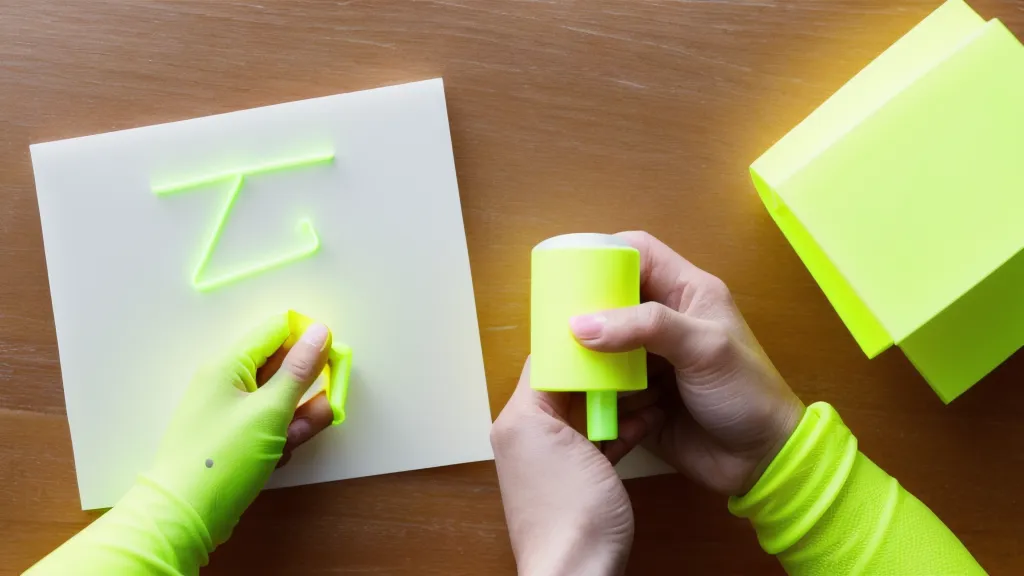 Nahaufnahme eines Human Design Berichts mit Markierungen und Post-its auf einem Holztisch.